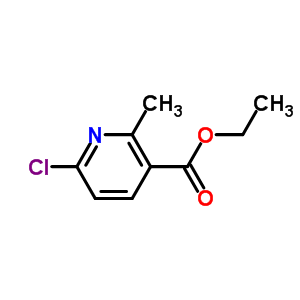 Ethyl 6-chloro-2-methylnicotinate Structure,31163-12-9Structure