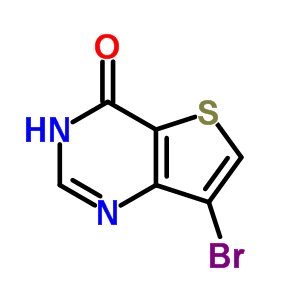 7-Bromo-thieno[3,2-d]pyrimidin-4(3h)-one Structure,31169-25-2Structure