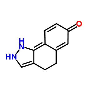 1H-benz[g]indazol-7-ol, 4,5-dihydro- Structure,31184-53-9Structure