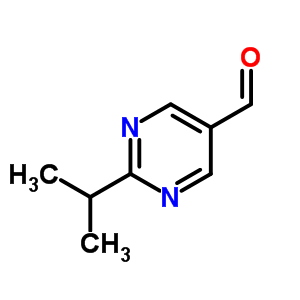 2-Isopropyl-pyrimidine-5-carbaldehyde Structure,312263-48-2Structure