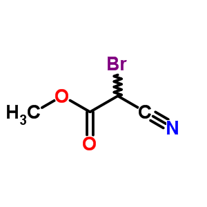 Acetic acid,2-bromo-2-cyano-, methyl ester Structure,31253-11-9Structure