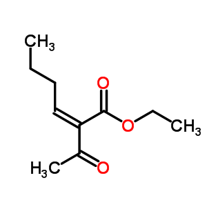 Ethyl (z)-2-acetylhex-2-enoate Structure,31336-34-2Structure