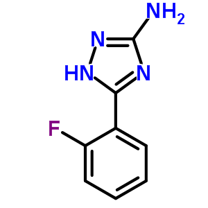 5-(2-Fluorophenyl )-4h-1,2,4-triazol -3-amine Structure,313662-92-9Structure