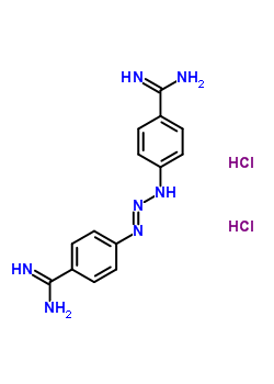 Diminazene dihydrochloride Structure,31384-83-5Structure