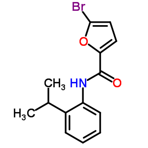 5-Bromo-n-(2-isopropylphenyl )-2-furamide Structure,314055-67-9Structure