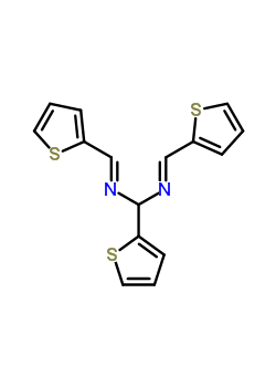 2-Thienyl-n,n-bis(2-thienylmethylene)methanediamine Structure,314280-18-7Structure