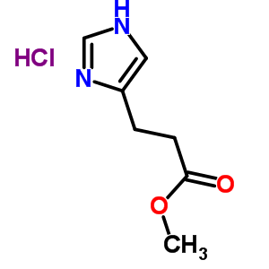 Methyl 3-(1h-imidazol-4-yl)-propanoate hydrochloride Structure,31434-93-2Structure