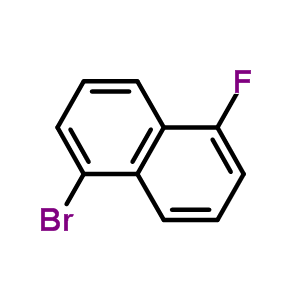 1-Bromo-5-fluoronaphthalene Structure,315-56-0Structure