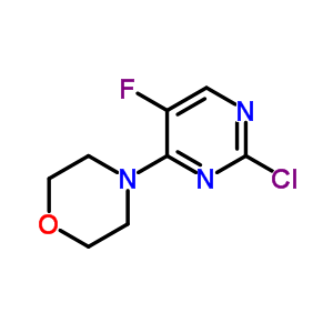 4-(2-Chloro-5-fluoro-4-pyrimidinyl)morpholine Structure,31646-53-4Structure