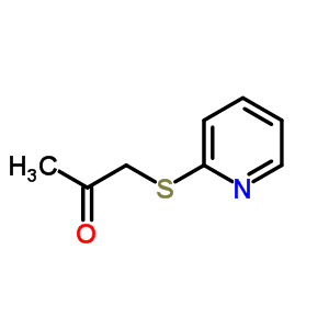 2-Propanone,1-(2-pyridinylthio)- Structure,3166-26-5Structure