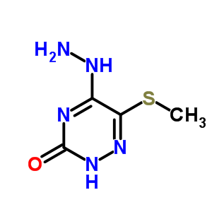 5-Hydrazinyl-6-methylsulfanyl-2h-1,2,4-triazin-3-one Structure,31697-24-2Structure