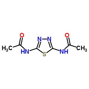 N-(5-Acetamido-1,3,4-thiadiazol-2-yl)acetamide Structure,31736-97-7Structure