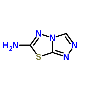 1,2,4-Triazolo[3,4-b][1,3,4]thiadiazol-6-amine Structure,3176-50-9Structure