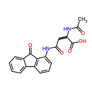 2-Acetamido-3-[(9-oxofluoren-1-yl)carbamoyl]propanoic acid Structure,31792-57-1Structure