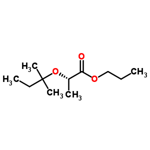 Propanoic acid,2-(1,1-dimethylpropoxy)-,propyl ester,(2s)- Structure,319002-92-1Structure