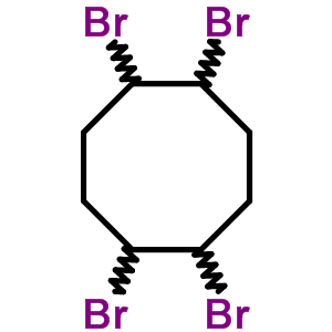 1,2,5,6-Tetrabromocyclooctane Structure,3194-57-8Structure