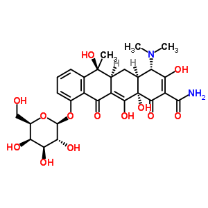 Tetracycline 10-o-b-d-galactopyranoside Structure,319426-63-6Structure