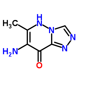 7-Amino-6-methyl-[1,2,4]triazolo-[4,3-b]pyridazin-8-ol Structure,32002-31-6Structure