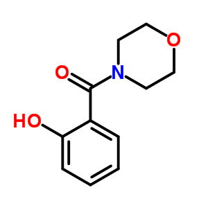 Methanone,(2-hydroxyphenyl)-4-morpholinyl- Structure,3202-84-4Structure