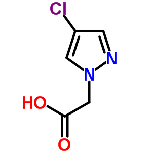 (4-Chloro-1H-pyrazol-1-yl)acetic acid Structure,32089-46-6Structure