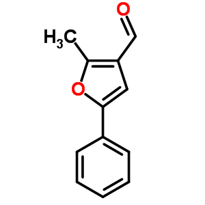 2-Methyl-5-phenyl-3-furaldehyde Structure,321309-42-6Structure