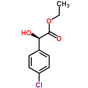 (R)-Hydroxy-(4-chloro-phenyl)-acetic acid ethyl ester Structure,32174-34-8Structure