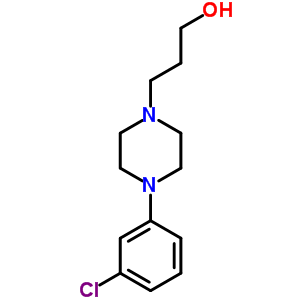 3-[4-(3-Chlorophenyl)piperazin-1-yl]-propanol Structure,32229-98-4Structure