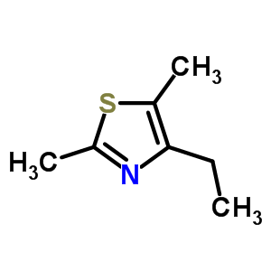 4-Ethyl-2,5-dimethyl-thiazole Structure,32272-57-4Structure