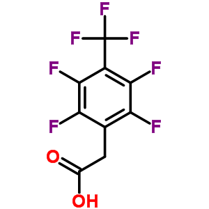 4-(Perfluorotolyl)acetic acid Structure,32304-29-3Structure