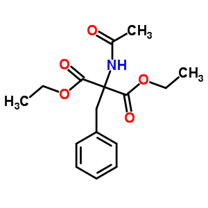 Diethyl 2-acetamido-2-benzyl-propanedioate Structure,3235-26-5Structure