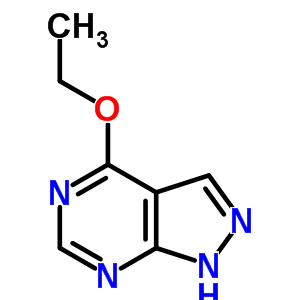 4-Ethoxy-1(2)h-pyrazolo[3,4-d]pyrimidine Structure,32353-19-8Structure