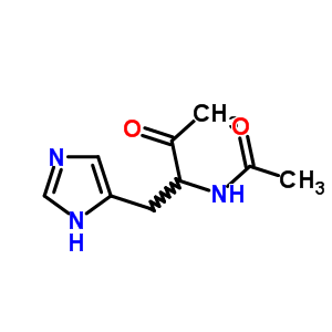 N-[1-(3h-imidazol-4-yl)-3-oxo-butan-2-yl]acetamide Structure,32385-77-6Structure