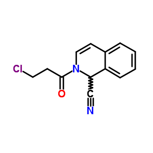 2-(3-Chloropropanoyl)-1,2-dihydroisoquinoline-1-carbonitrile Structure,32409-95-3Structure