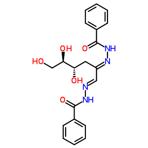 3-Deoxy-d-glucosone-bis(benzoylhydrazone) Structure,32443-70-2Structure