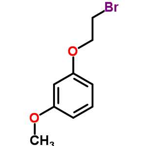 1-(2-Bromoethoxy)-3-methoxybenzene Structure,3245-45-2Structure