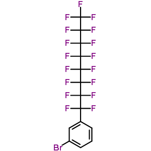 1-Bromo-3-(heptadecafluorooctyl)-benzene Structure,325459-90-3Structure