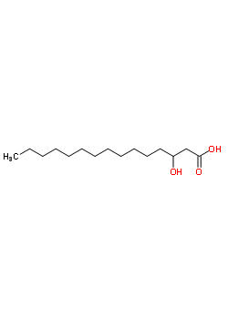 (+/-)-3-Hydroxypentadecanoic acid Structure,32602-70-3Structure