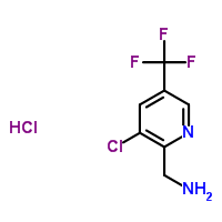 (3-Chloro-5-(trifluoromethyl)pyridin-2-yl)methanaminehydrochloride Structure,326476-49-7Structure