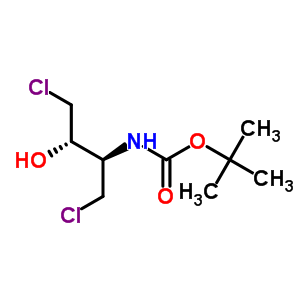 2R-(t-boc)amino-1,4-dichloro-3s-hydroxybutane Structure,326479-99-6Structure