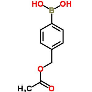 4-(Acetoxymethyl)benzeneboronic acid Structure,326496-51-9Structure