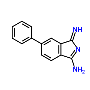 1-Imino-6-phenyl-1h-isoindole-3-amine Structure,32654-83-4Structure