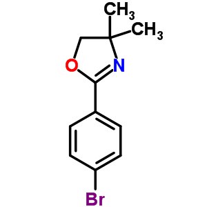 2-(4-Bromo-phenyl)-4,4-dimethyl-4,5-dihydro-oxazole Structure,32664-14-5Structure