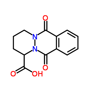 6,11-Dioxo-1,2,3,4,6,11-hexahydro-pyridazino[1,2-b]phthalazine-1-carboxylic acid Structure,32692-32-3Structure