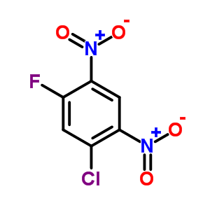 1-Chloro-5-fluoro-2,4-dinitrobenzene Structure,327-91-3Structure