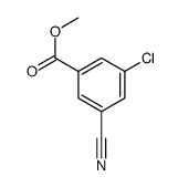 Methyl 3-chloro-5-cyanobenzoate Structure,327056-72-4Structure