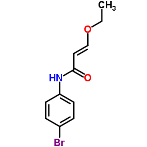 (2E)-n-(4-bromophenyl)-3-(ethyloxy)-2-propenamide Structure,327058-51-5Structure