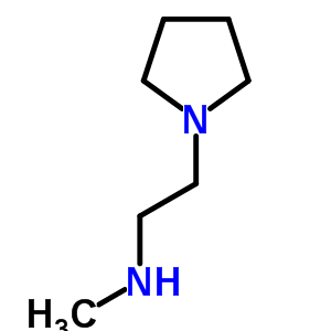 N-methyl-(2-pyrrolidin-1-yl-ethyl)-amine Structure,32776-22-0Structure