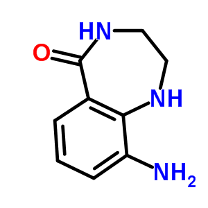 9-Amino-1,2,3,4-tetrahydro-benzo[e][1,4]diazepin-5-one Structure,328546-66-3Structure