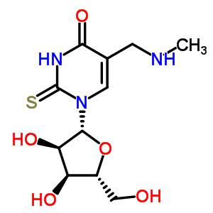 5-Methylaminomethyl-2-thiouridine Structure,32860-54-1Structure