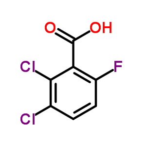 2,3-Dichloro-6-fluorobenzoic acid Structure,32890-91-8Structure